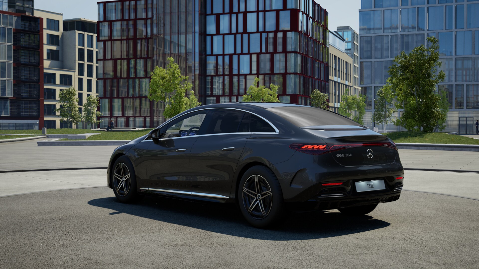 Mercedes-Benz EQE 350 AMG 2022, photo 2/8
