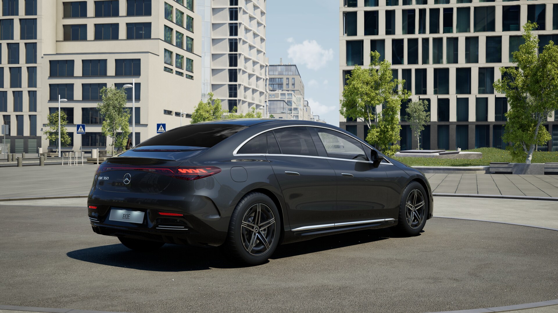 Mercedes-Benz EQE 350 AMG 2022, photo 3/8