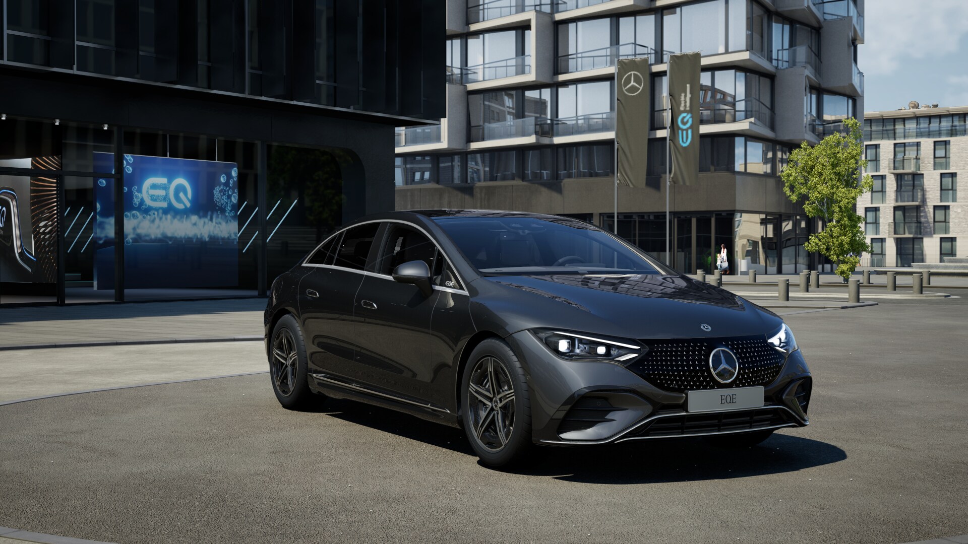 Mercedes-Benz EQE 350 AMG 2022, photo 4/8