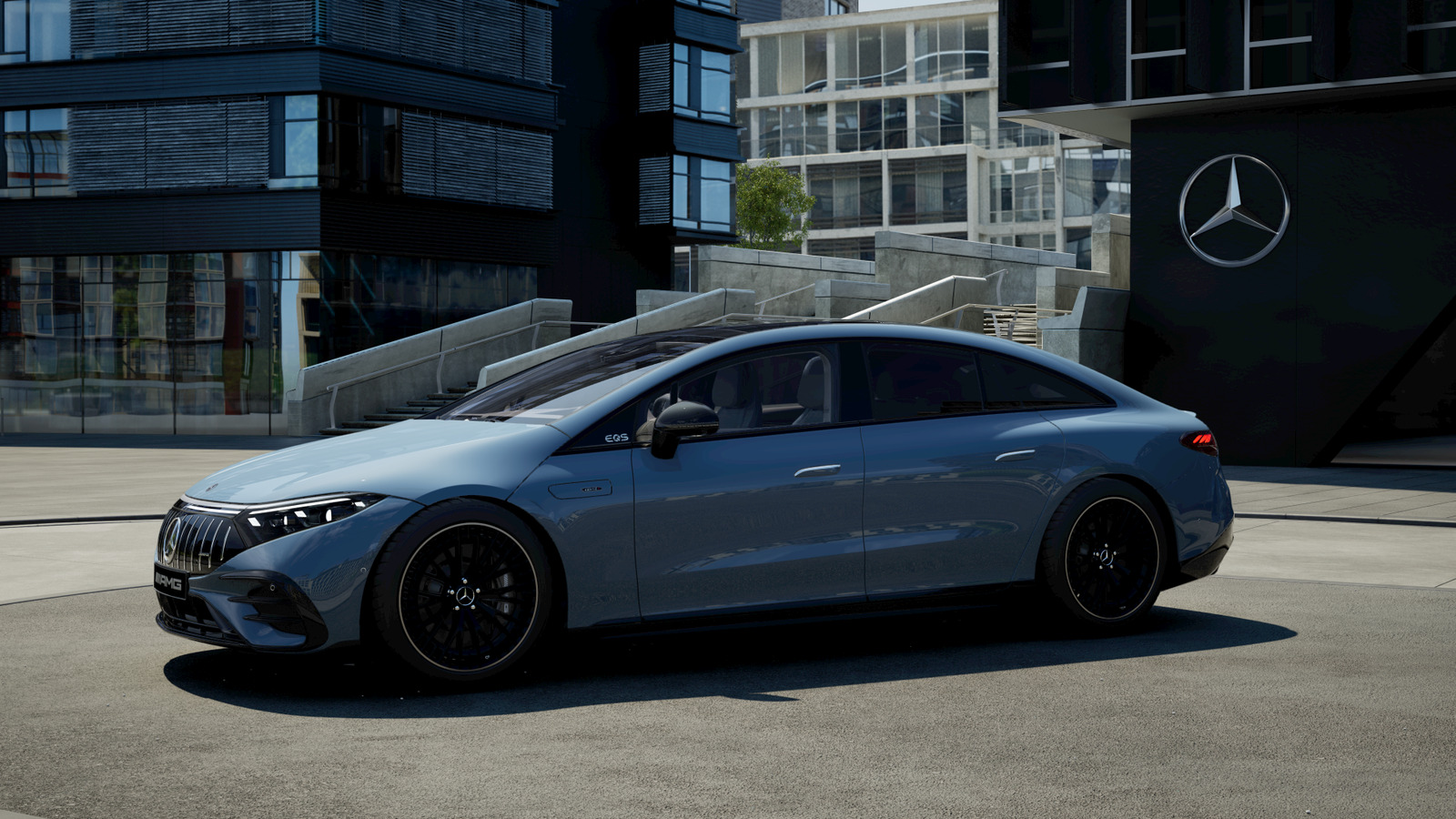 Mercedes-Benz EQS 2023, photo 2/17