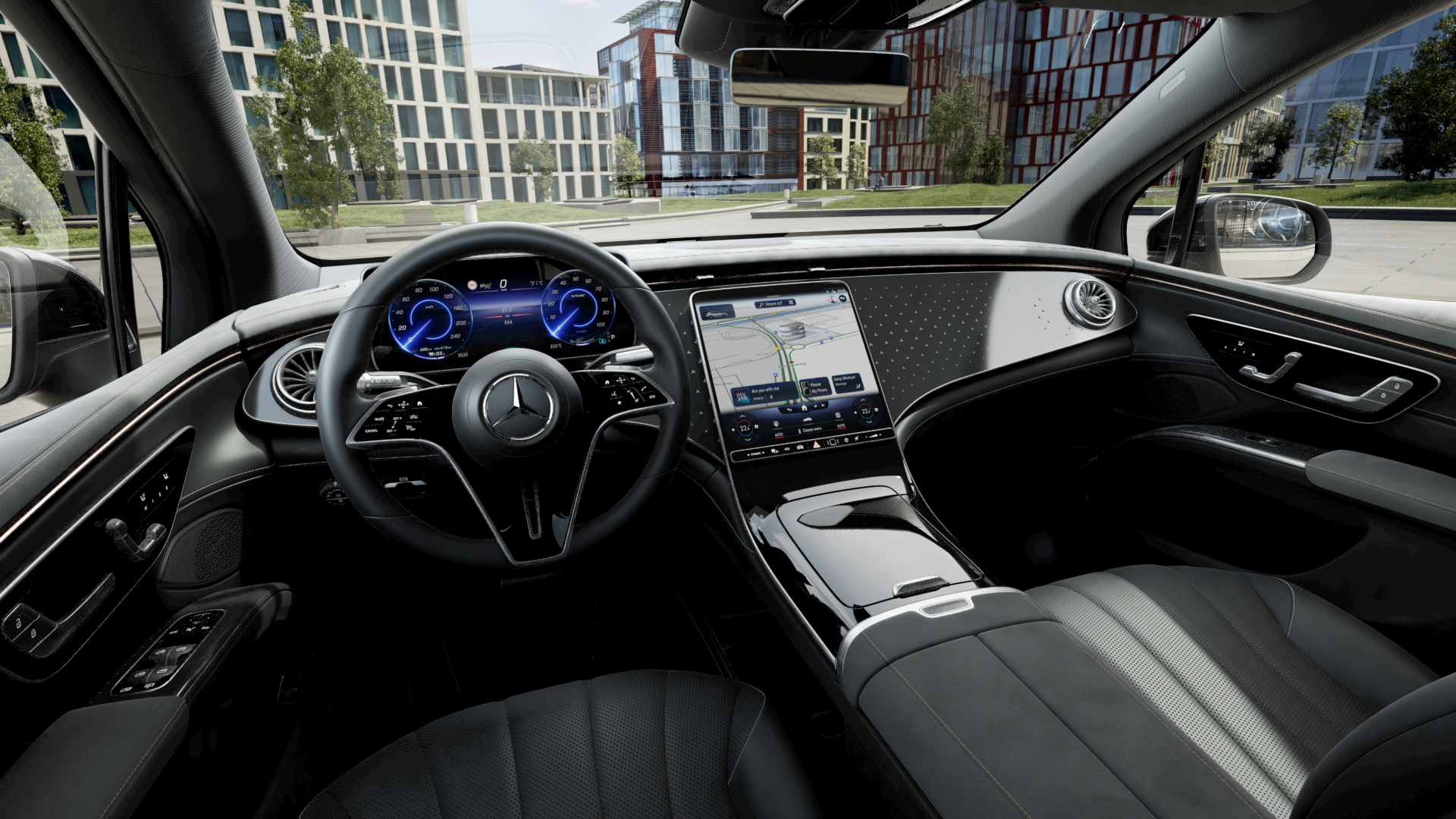 Mercedes-Benz EQS SUV 450 4MATIC 2024, kuva 7/10