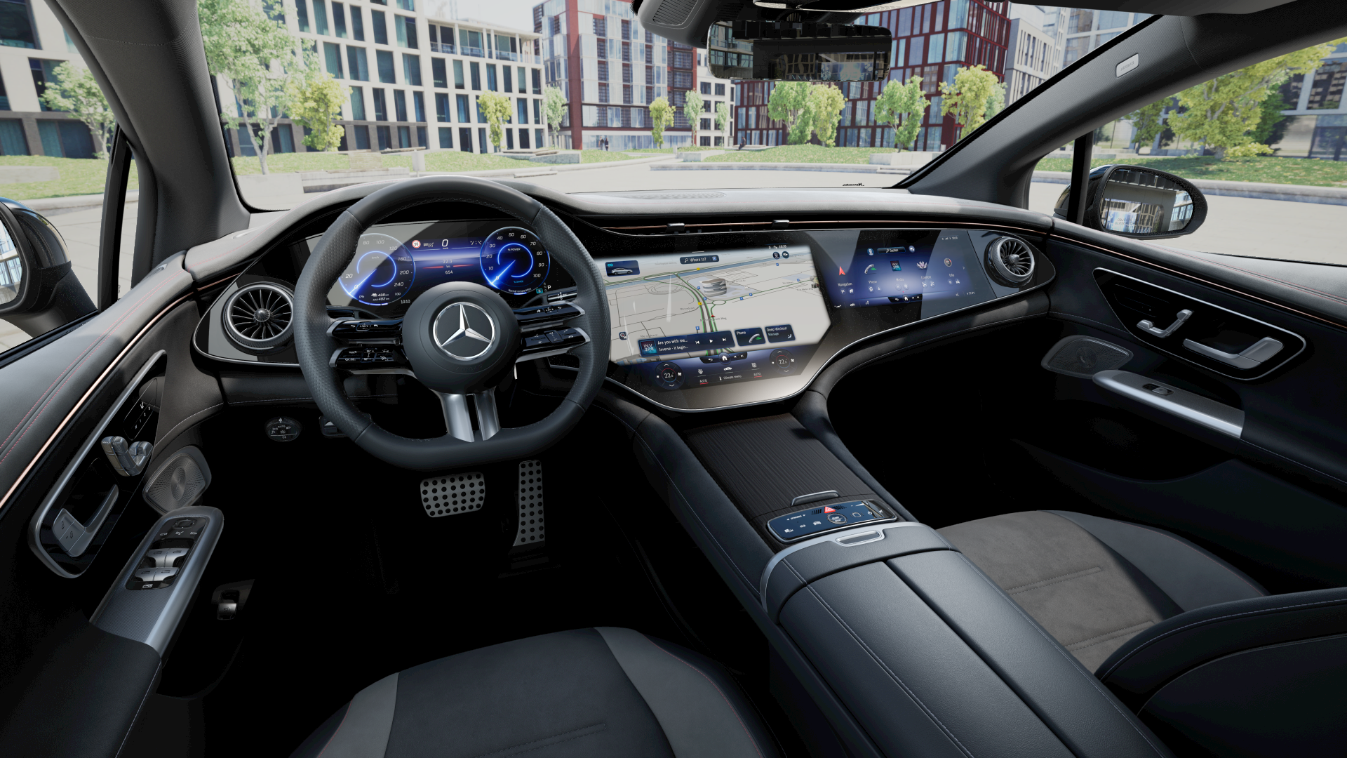 Mercedes-Benz EQE 500 4MATIC AMG Line 2023, photo 4/7