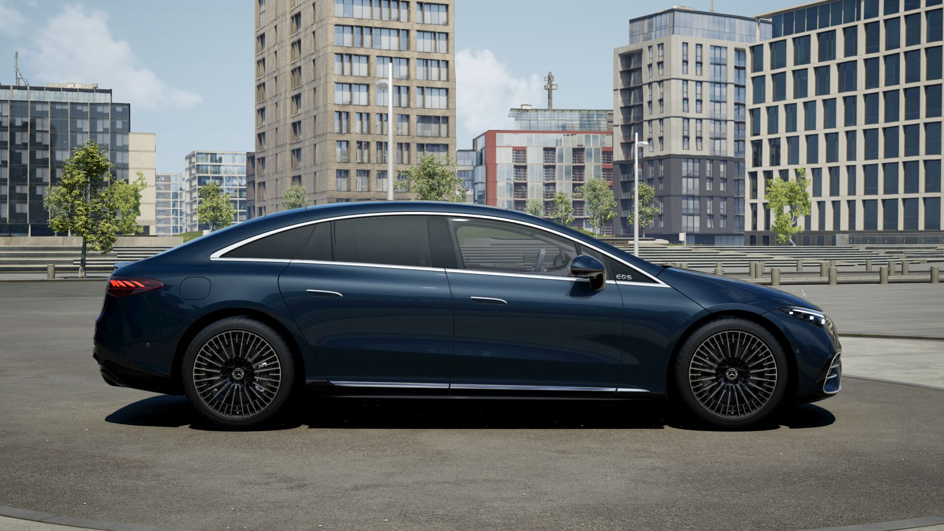 Mercedes-Benz EQS 350 AMG 2025, bild 6/12