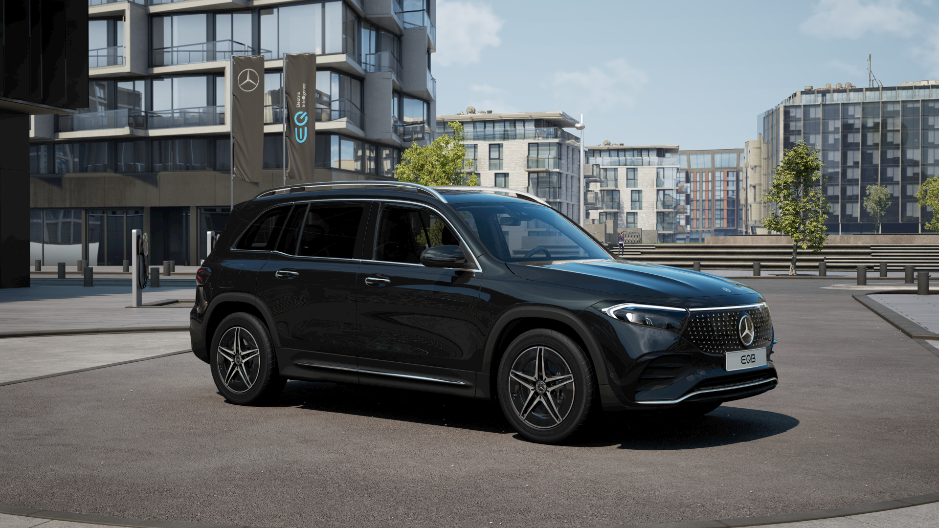 Mercedes-Benz EQB 300 4MATIC AMG Line 2024, kuva 6/10