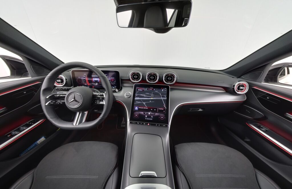 Mercedes-Benz C 2022 300 e T A Business AMG +Night,Navi, Distronic, 55kw DC-pikalataus