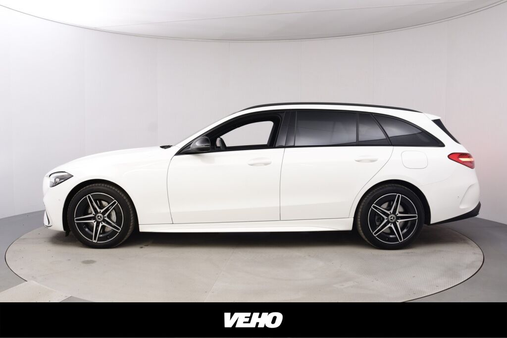 Mercedes-Benz C 2022 300 e T A Business AMG Night + Panorama / Ajoavustimet / Muistipenkit