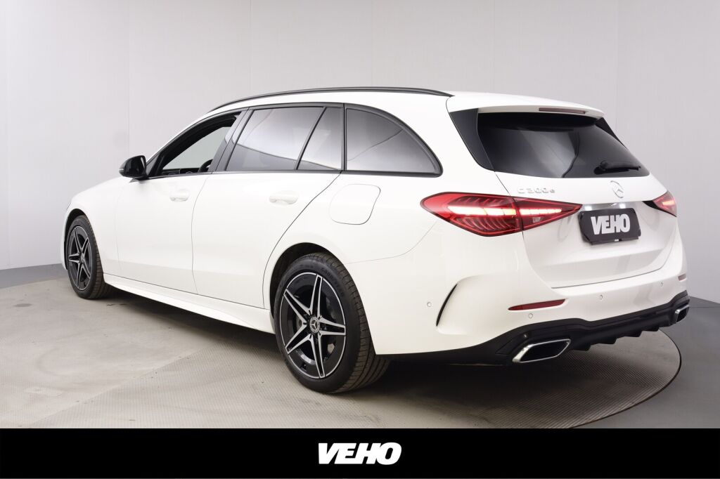 Mercedes-Benz C 2022 300 e T A Business AMG Night + Panorama / Ajoavustimet / Muistipenkit