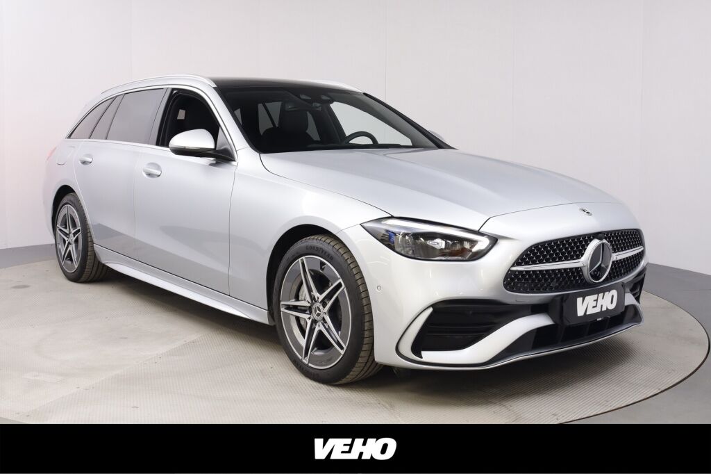 Mercedes-Benz C 2022 300 e T A Business AMG / Panoraama / Distronic / Navi / Koukku / eRange 108km WLTP / ** 2 vuoden tak