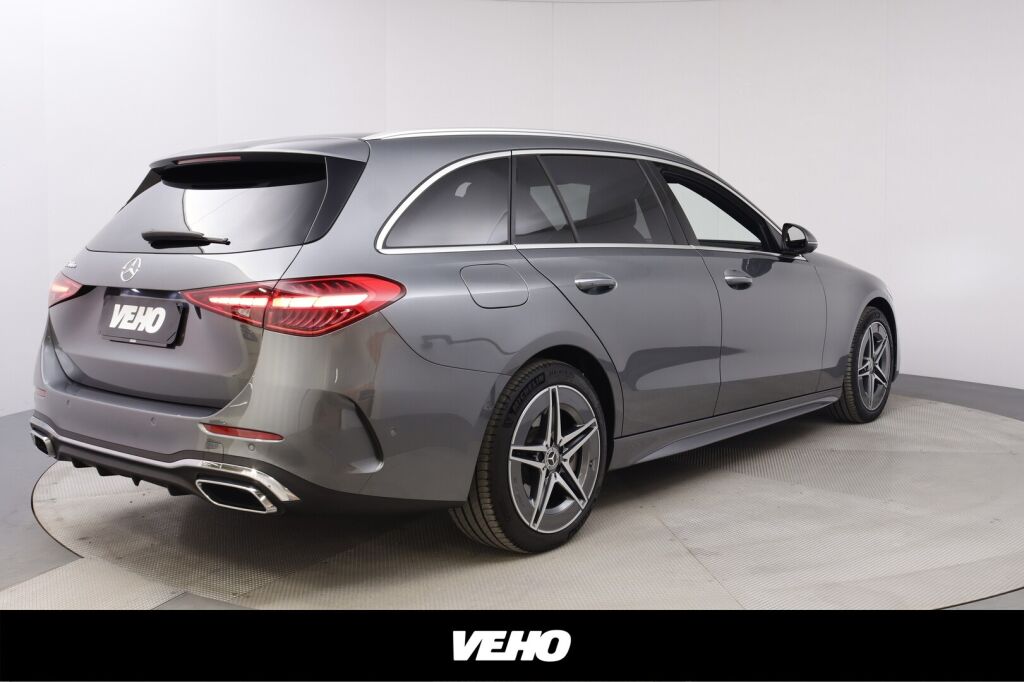 Mercedes-Benz C 2022 300 e T A Business AMG + Ajoavustimet, Panorama, KeylessGo, 360, Koukku
