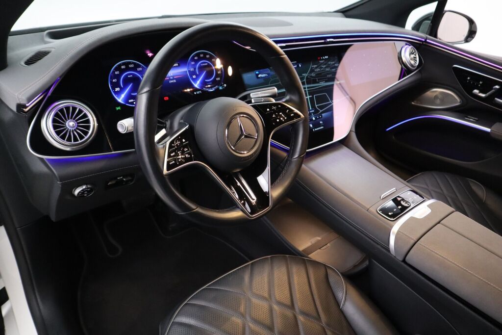 Mercedes-Benz EQS 2021 580 4Matic Electric Art / Night / designo / Premium Plus-paketti / Hyperscreen / ** 2 vuoden takuu