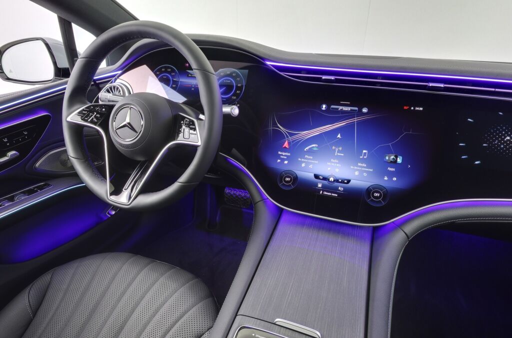 Mercedes-Benz EQS 2021 580 4Matic **Toimintamatka 668km* HETI toimitukseen!*